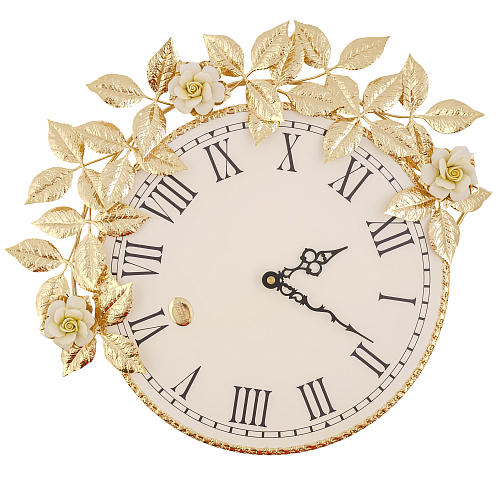 Часы Rozaperla Желтый цветок