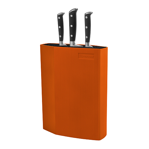 Универсальная подставка для ножей платиск (оранж)