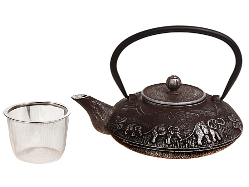 Чайник заварочный чугунный с эмалиров покрытием