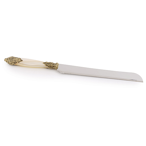 Нож для хлеба Versaille Antique Gold Champagne Steel