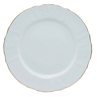 Набор тарелок 25см 6шт Белый узор