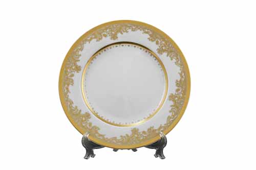 Набор тарелок 27см 6шт Creme Gold 9077 Falkenporzellan Набор тарелок 27см 6шт Creme Gold 9077 Falkenporzellan