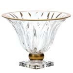 Конфетница 22см Flame Матовое золото AS Crystal