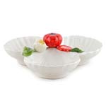 Менажница 3 секции 28см Mozzarella Annaluma