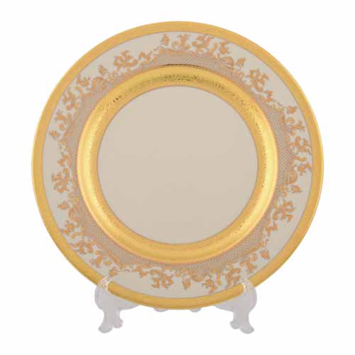 Блюдо круглое 32см Constanza Cremе Gold 9320 Falkenporzellan Блюдо круглое 32см Constanza Cremе Gold 9320 Falkenporzellan