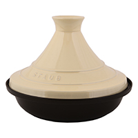 Чугунный тажин 2л 28см Cream Staub 