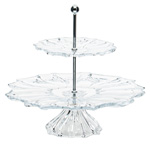 Горка 2 яруса на ножке Plantica Aurum Crystal