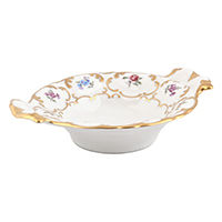 Конфетница 18см Мейсенский цветок Queen's Crown