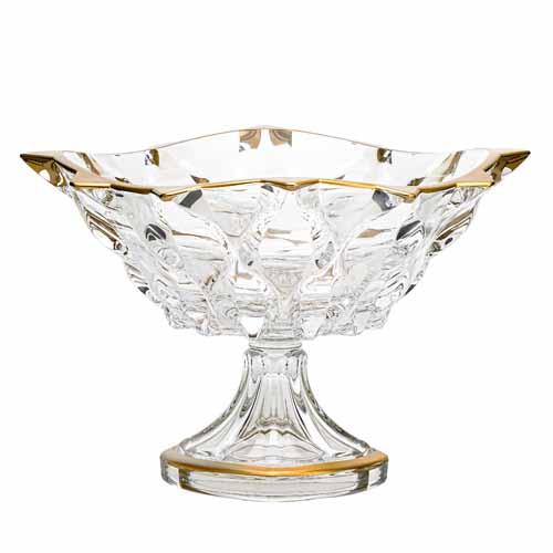 Фруктовница 35см н/н Samba MatGold Bohemia Treasury AS Crystal Фруктовница 35см н/н Samba MatGold Bohemia Treasury AS Crystal