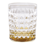 Набор стаканов 230мл 6шт Diamond Amber Crystalite Bohemia AS Crystal