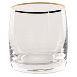 Набор стаканов 290мл 6шт Golden Rim AS Crystal