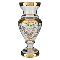 Ваза 30см золото Star Crystal