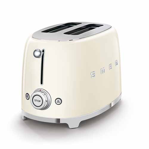 Тостер Smeg бежевый Стиль 50-х гг Тостер Smeg бежевый Стиль 50-х гг