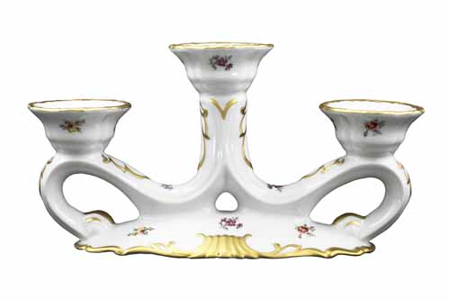 Подсвечник Мейсенский цветок Queen's Crown Подсвечник Мейсенский цветок Queen's Crown