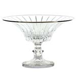 Фруктовница 32см на ножке Timeless Platinum Pallme Konig AS Crystal