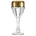 Набор фужеров 290мл 6шт Safari Mat Gold Crystalite Bohemia AS Crystal