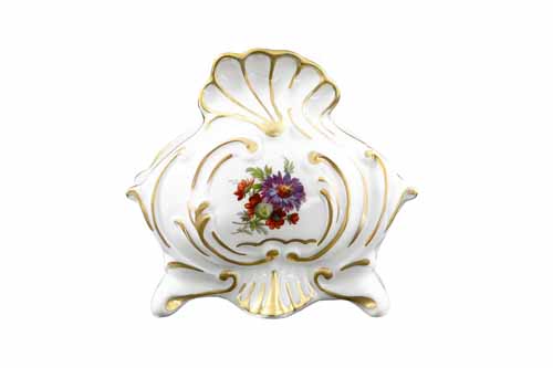 Салфетница Мейсенский букет Queen's Crown Салфетница Мейсенский букет Queen's Crown