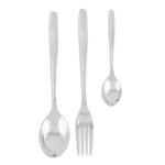 Набор столовых приборов 18пр Glamour Shine Steel Domus Design