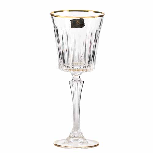 Набор фужеров 230мл 6шт Timeless Golden Rim AS Crystal Набор фужеров 230мл 6шт Timeless Golden Rim AS Crystal