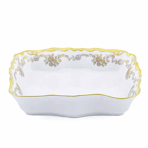 Салатник квадратный 19см 1шт Кастел Queen's Crown Салатник квадратный 19см 1шт Кастел Queen's Crown