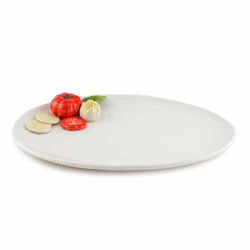 Поднос 38*28см овальный Mozzarella Annaluma Поднос 38*28см овальный Mozzarella Annaluma