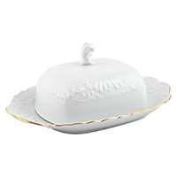 Масленка Repast Rococo Золотая полоса