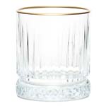 Набор стаканов 355мл 6шт Elysia MatGold Rim AS Crystal