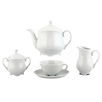 Сервиз чайный 6пер 15пр Rococo Недекорированный Repast