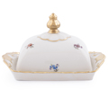 Масленка Мейсенский цветок слоновая кость Аристократ Queen's Crown