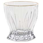 Набор стаканов 320мл 6шт Plantica Golden Rim As Crystal