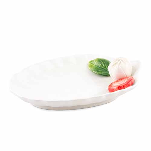 Блюдо 20*16см ракушка Mozzarella Annaluma Блюдо 20*16см ракушка Mozzarella Annaluma