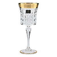 Набор фужеров 270мл 6шт Lady Diamond MatGold Arc France