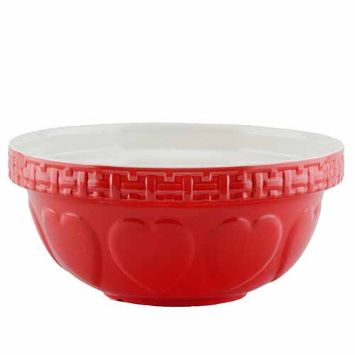 Салатник 25см Maison Heart red Repast Салатник 25см Maison Heart red Repast