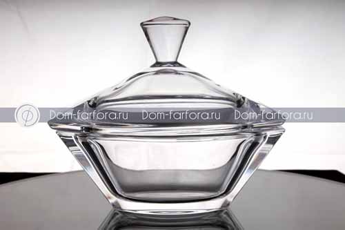 Конфетница 18,5см с крышкой Gondolino Crystalite Bohemia Конфетница 18,5см с крышкой Gondolino Crystalite Bohemia