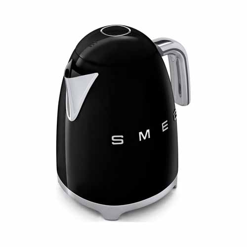 Чайник электрический 1,7л Smeg черный Стиль 50-х гг Чайник электрический 1,7л Smeg черный Стиль 50-х гг