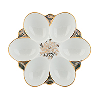 Подставка для яйца Зеленый лист Queen's Crown