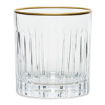 Набор стаканов 360мл 6шт Timeless Golden Rim AS Crystal