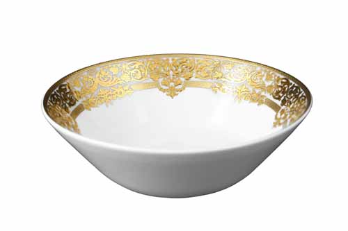 Набор салатников 19см 6шт Natalia Creme Gold Falkenporzellan Набор салатников 19см 6шт Natalia Creme Gold Falkenporzellan