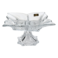 Кабаретница 36см на ножке Florale без золота AS Crystal