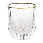 Набор стаканов 350мл 6шт Adagio Golden Rim AS Crystal 