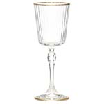 Набор фужеров 250мл 6шт America'20s Bormioli Rocco Golden Rim