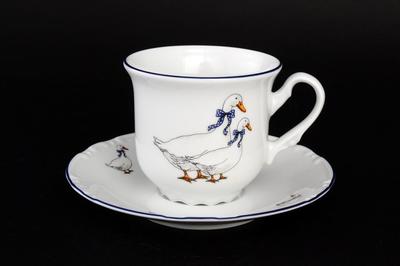 Набор чайных пар 250мл 6шт Constance Гуси Набор чайных пар 250мл 6шт Constance Гуси