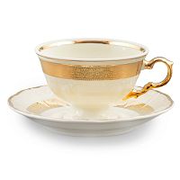 Набор чайных пар 155мл 6шт Золотая лента с/к Мария Луиза Thun