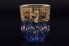 Набор стаканов 6шт Timon s.r.l. Adagio whisky blu gold Набор стаканов 6шт Timon s.r.l. Adagio whisky blu gold