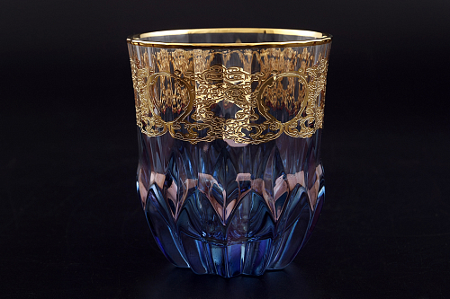 Набор стаканов 6шт Timon s.r.l. Adagio whisky blu gold