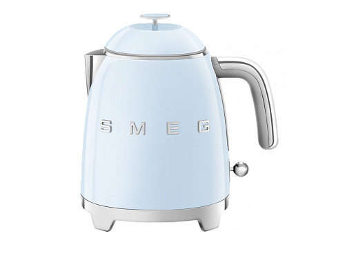 Чайник электрический 0,8л Smeg голубой Стиль 50-х гг