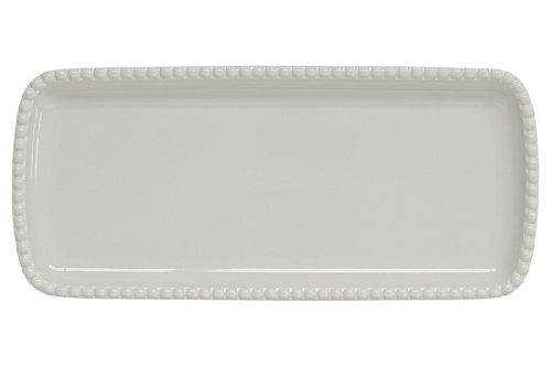 Блюдо прямоугольное 36*16см серый Tiffany Easy Life
