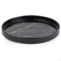 Набор тарелок 25,5см 2шт, черные