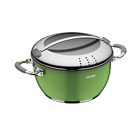 Кастрюля 20см 2,8л со стеклянной крышкой Nadoba Kvetunka