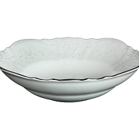 Салатница 23см Платиновый узор Bernadotte
